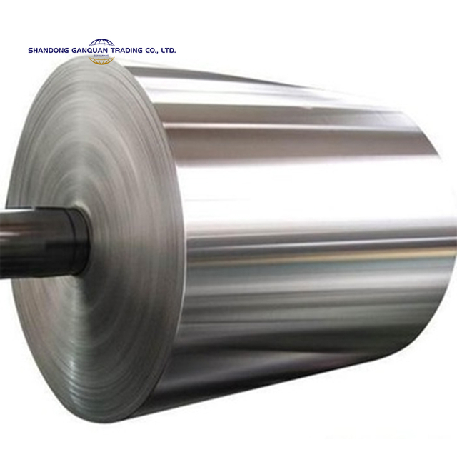 Индивидуальная алюминиевая / алюминиевая катушка с задней частью из полисурлина для влагозащитной конструкции здания Используется A1050 1060 1100 3003 3105 5005 5052 5083